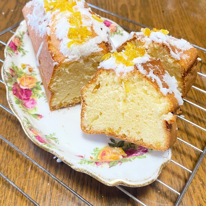 【白ワインに合う】柚子のパウンドケーキ